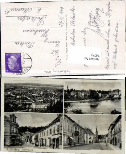 74785,Radkersburg Langgasse Mehrbild