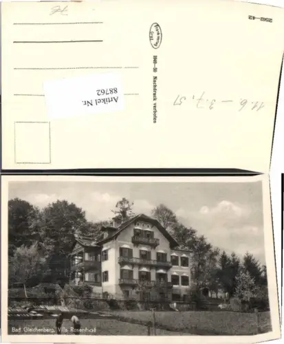 88762,Bad Gleichenberg Villa Rosenhof