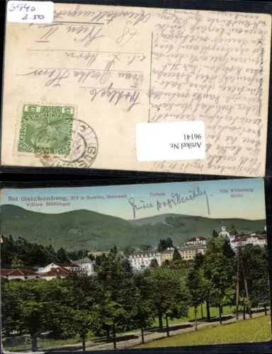 96141,Bad Gleichenberg Villen Höflinger Kurhaus Villa Wickenburg