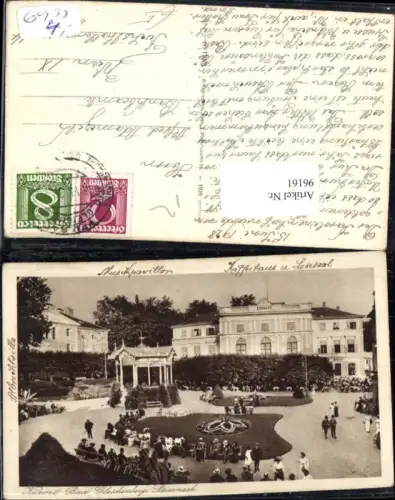 96161,Bad Gleichenberg Musikpavillon Kaffeehaus und Lesesaal