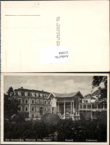 111094,Gleichenberg Villa Albrecht Terasse