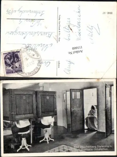 111660,Bad Gleichenberg Quellsole Inhalation 1951