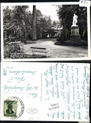 134650,Gleichenberg Kurplatz Parkmotiv
