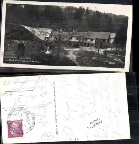 134659,Schweizerei Gleichenberg Seltene Ansicht