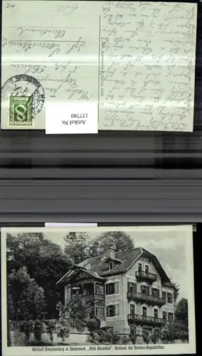 157780,Bad Gleichenberg Villa Rosenhof Kurhaus d. Bundesangestellten
