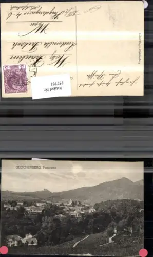 157781,Gleichenberg Panorama