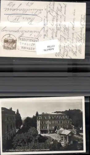 157784,Gleichenberg Kurplatz m. Kurhaus u. Villa Albrecht 1932
