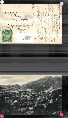 157786,Gleichenberg Bleistiftzeichnung u. Radierung