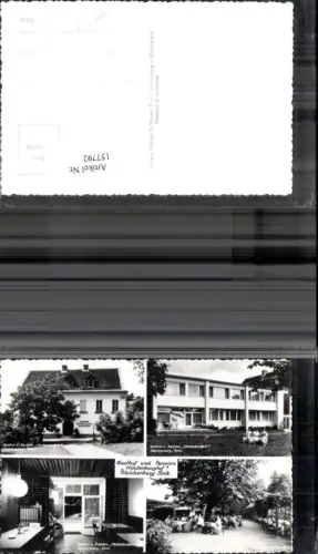 157792,Gleichenberg Gasthof u. Pension Hinderburghof Mehrbild Ak