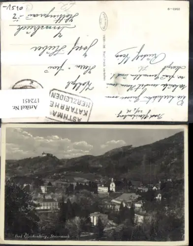 172451,Bad Gleichenberg b. Feldbach Ortsansicht