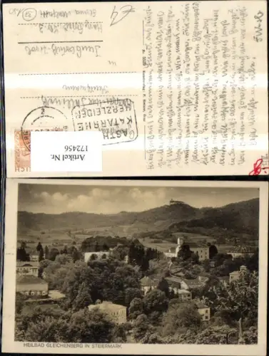 172456,Bad Gleichenberg b. Feldbach Heilbad Ortsansicht