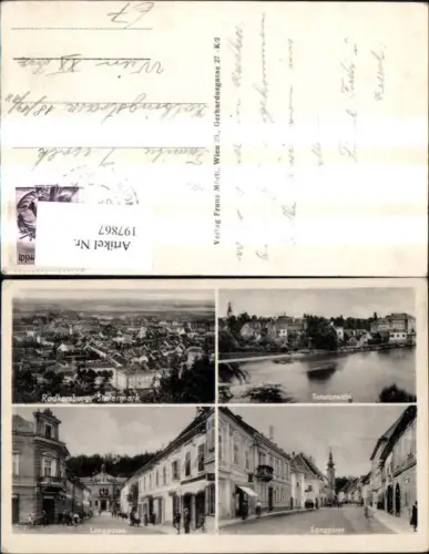 197867,Radkersburg Mehrbild Ak