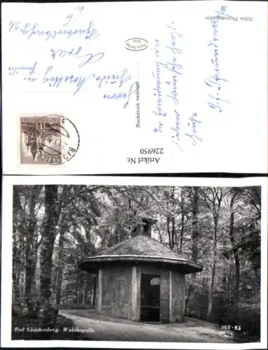 226950,Bad Gleichenberg Waldkapelle Kapelle