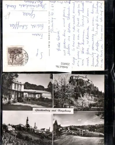 226952,Gleichenberg u. Umgebung Riegersburg Straden Mehrbildkarte
