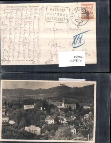 226954,Heilbad Gleichenberg Teilansicht