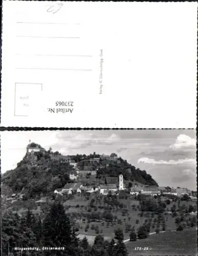 237065,Riegersburg Totale m. Burg