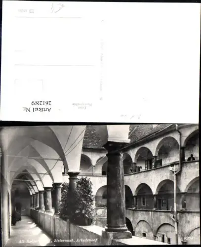 261289,Alt Radkersburg Arkadenhof Arkaden