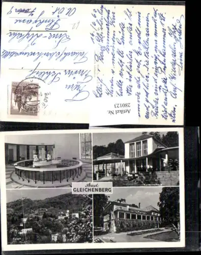 280123,Bad Gleichenberg Totale Kurhaus Brunnen Kurhotel