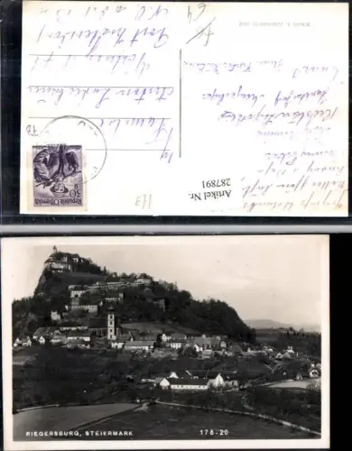 287891,Riegersburg Totale m. Schloss