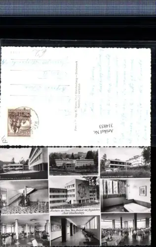 314853,Bad Gleichenberg Kurheim Speisesaal Stiegenhaus Mehrbildkarte