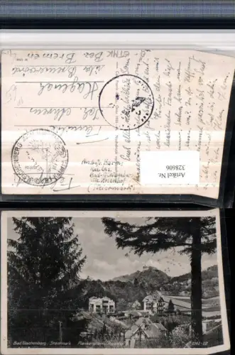 328606,Bad Gleichenberg Plankenstein u. Rosenhof Feldpost Reserve-Lazarett