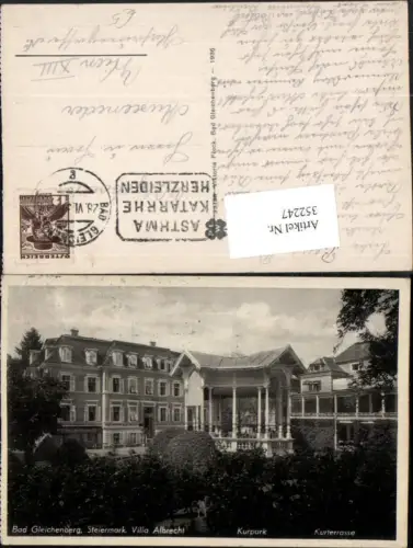 352247,Bad Gleichenberg Villa Albrecht Kurpark Kurterrasse