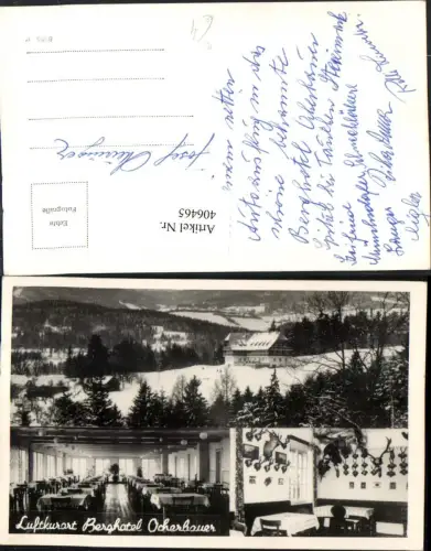 406465,Berghotel Ocherbauer b. Tauchen Mehrbildkarte