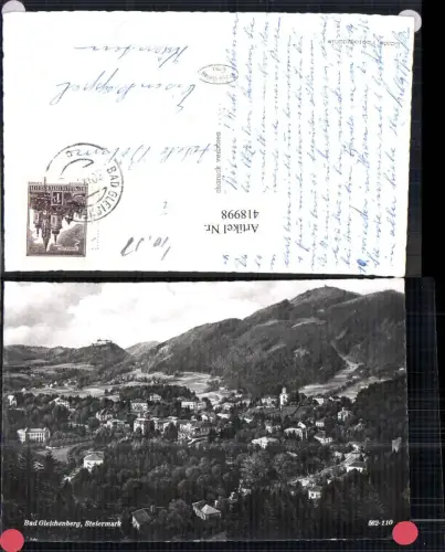 418998,Foto Ak Bad Gleichenberg Totale