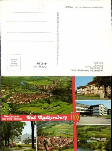 448216,Bad Radkersburg Totale Krankenhaus Berufsschule Hotel Mehrbildkarte