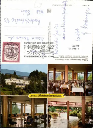 448232,Bad Gleichenberg Kurhaus Speisesaal Mehrbildkarte