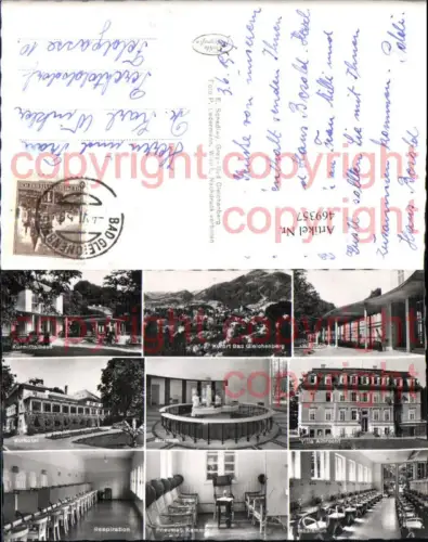 469357,Bad Gleichenberg Totale Brunnen Villa Hotel Mehrbildkarte