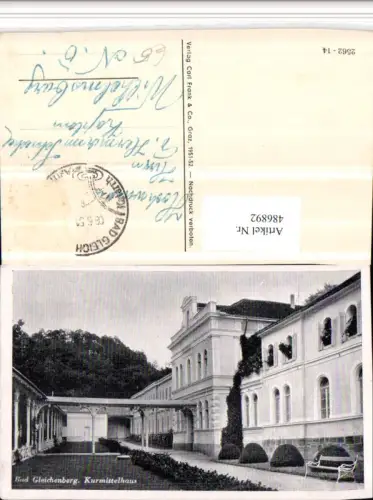 486892,Bad Gleichenberg Kurmittelhaus