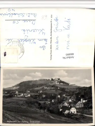 486893,Kapfenstein bei Fehring Totale