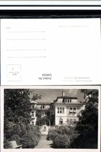 528334,Hatzendorf Fehring bei Feldbach Sanatorium Lemberg