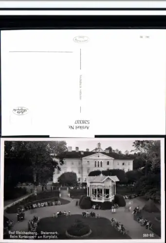 528337,Bad Gleichenberg Kurplatz pub Frank Verlag 562-92
