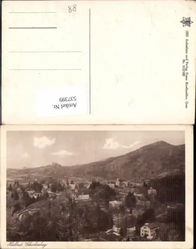 537399,Gleichenberg 1932 pub Knollmüller 613-182