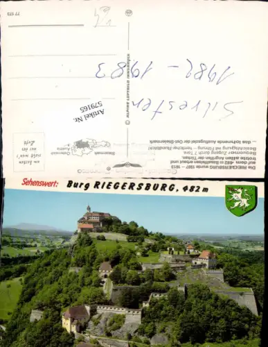 579165,Riegersburg Burg Riegersburg pub Alpine Luftbild