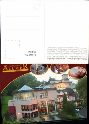 624552,Mehrbild Ak Bad Gleichenberg Wellnesshotel Allmer