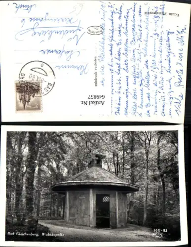 649857,Foto Ak Bad Gleichenberg Waldkapelle Kapelle