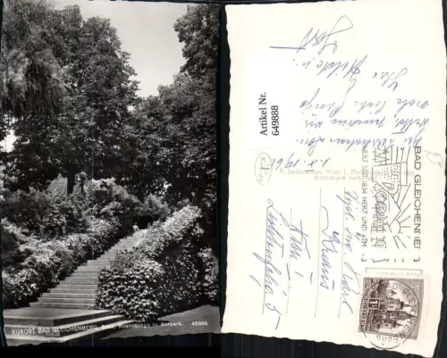 649888,Bad Gleichenberg Rosenstiege Kurpark