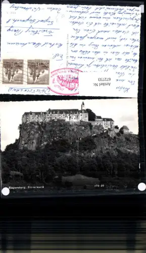 672733,Foto Ak Riegersburg Burg Riegersburg