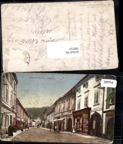 700753 Radkersburg Langgasse 1914