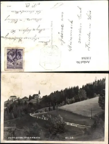 118564,Pack am Packsattel Ansicht