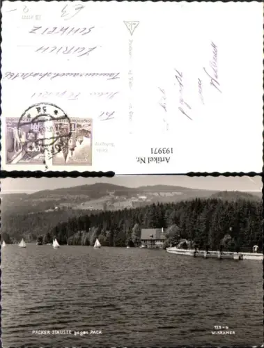 193971,Packer Stausee geg. Pack See