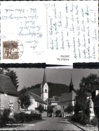 240799,Maria Lankowitz Straßenansicht Kirche