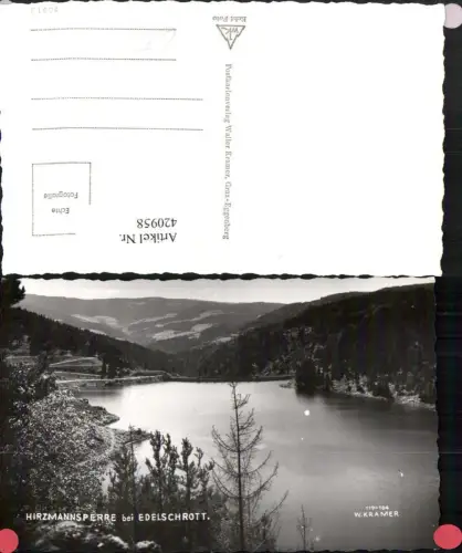 420958,Hirzmannsperre Talsperre b. Edelschrott