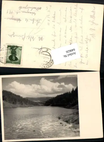 649626,Foto Ak Edelschrott Hirzmann-Stausee