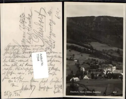 77544,Fischbach Ortsansicht Weiz