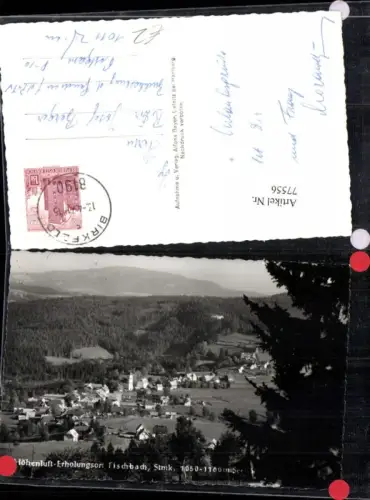 77556,Fischbach Ortsansicht Weiz