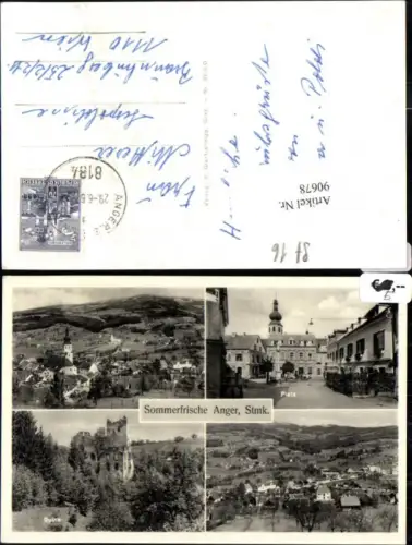 90678,Sommerfrische Anger Totale Ruine Hauptplatz